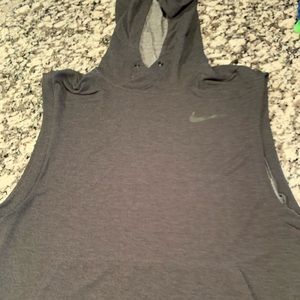 Nike sleeveless hoody